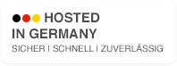 Hosted in Germany