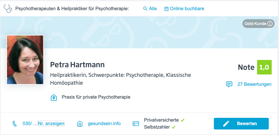 Petra Hartmann Bewertung