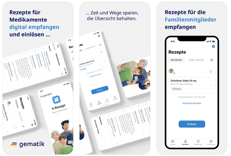 Gematik App Screenshots Apple App Store